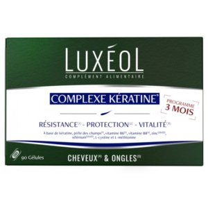Luxéol Complexe Kératine Cheveux et Ongles 90 Gélules 03Parapharm - Algérie, Beauté, Santé , Bien-être...