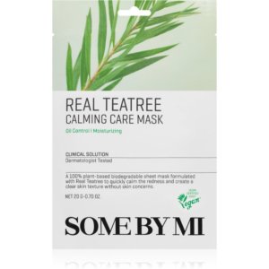 Some By Mi Clinical Solution Teatree Calming Care Mask 20 g 03Parapharm - Algérie, Beauté, Santé , Bien-être...