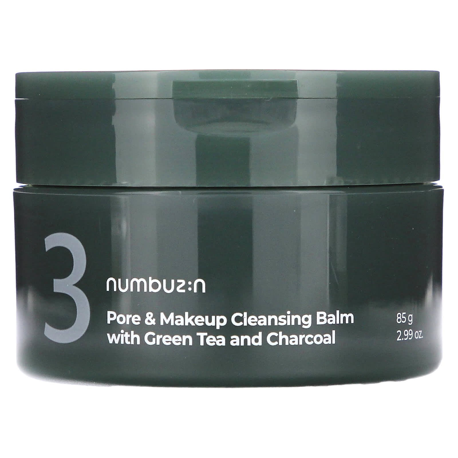 Numbuzin No.3 Baume nettoyant pour les pores et le maquillage au thé vert et au charbon, 85 g 03Parapharm - Algérie, Beauté, Santé , Bien-être... Numbuzin No.3 Baume nettoyant pour les pores et le maquillage au thé vert et au charbon, 85 g 03Parapharm - Algérie, Beauté, Santé , Bien-être...