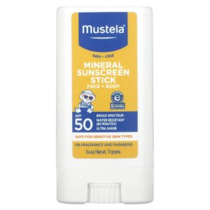 Mustela  Crème solaire minérale en bâton pour bébés, FPS 50, 17 g 03Parapharm - Algérie, Beauté, Santé , Bien-être...