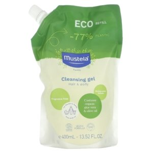 Mustela  Gel nettoyant, cheveux et corps, 400 ml 03Parapharm - Algérie, Beauté, Santé , Bien-être...