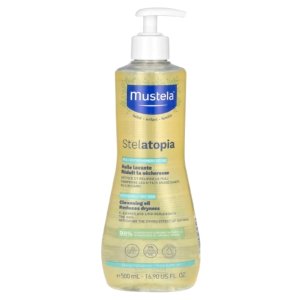 Mustela  Stelatopia, Huile nettoyante au tournesol, Peau extrêmement sèche, Sans parfum, 500 ml 03Parapharm - Algérie, Beauté, Santé , Bien-être...