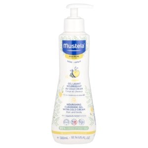 Mustela  Bébé, Gel lavant nourrissant au Cold Cream, Corps et cheveux, Peau sèche, 300 ml 03Parapharm - Algérie, Beauté, Santé , Bien-être...