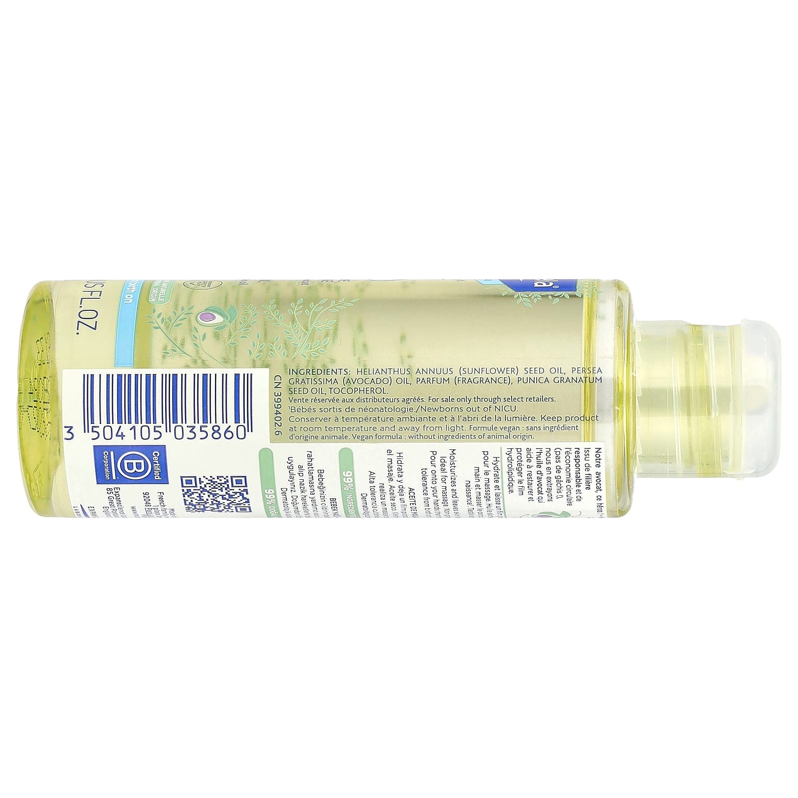 Mustela Huile de massage à l’huile d’avocat pour bébés, 100 ml 03Parapharm - Algérie, Beauté, Santé , Bien-être... Mustela Huile de massage à l’huile d’avocat pour bébés, 100 ml 03Parapharm - Algérie, Beauté, Santé , Bien-être...