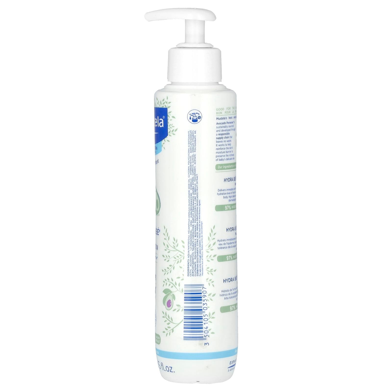 Mustela Bébé, Lotion pour le corps Hydra Bebe, À l’avocat, 300 ml 03Parapharm - Algérie, Beauté, Santé , Bien-être... Mustela Bébé, Lotion pour le corps Hydra Bebe, À l’avocat, 300 ml 03Parapharm - Algérie, Beauté, Santé , Bien-être...
