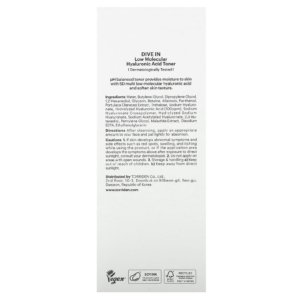 Torriden  Dive In, Tonique à l&rsquo;acide hyaluronique à faible densité moléculaire, 300 ml 03Parapharm - Algérie, Beauté, Santé , Bien-être...