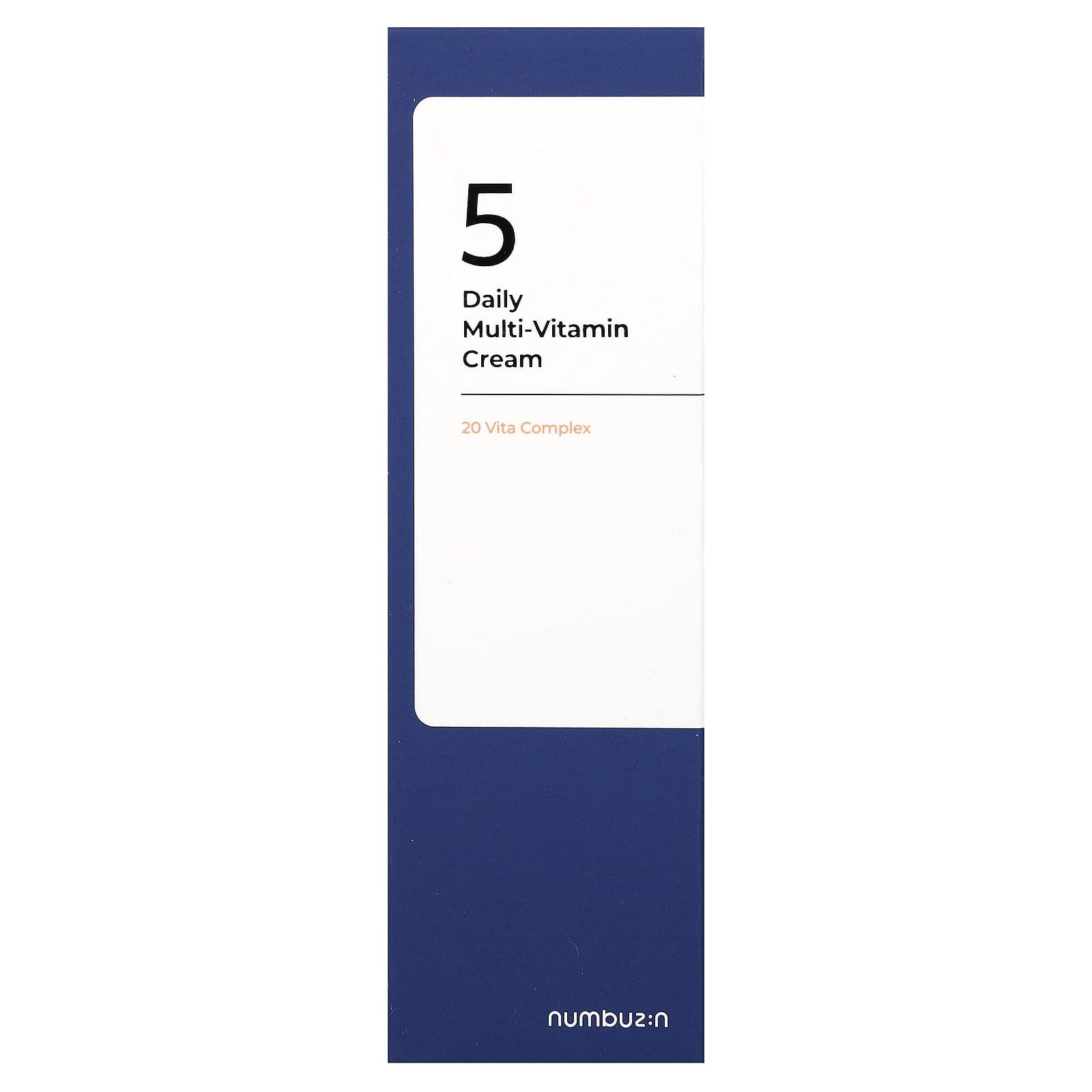 Numbuzin N° 5 crème multivitaminée quotidienne, 60 ml 03Parapharm - Algérie, Beauté, Santé , Bien-être... Numbuzin N° 5 crème multivitaminée quotidienne, 60 ml 03Parapharm - Algérie, Beauté, Santé , Bien-être...