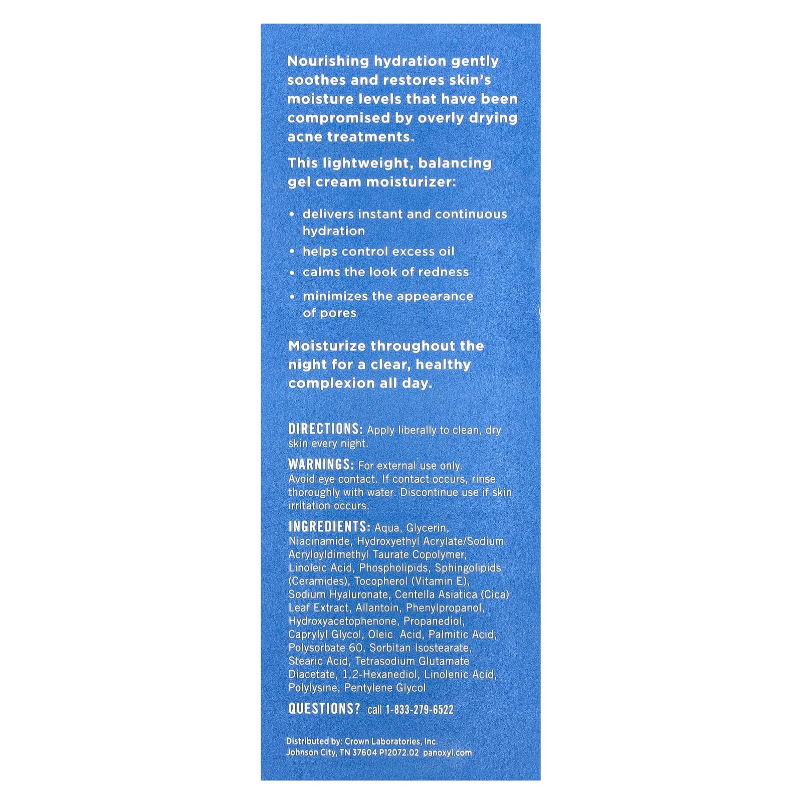 PanOxyl Hydratant réparateur et équilibrant, 85 g 03Parapharm - Algérie, Beauté, Santé , Bien-être... PanOxyl Hydratant réparateur et équilibrant, 85 g 03Parapharm - Algérie, Beauté, Santé , Bien-être...