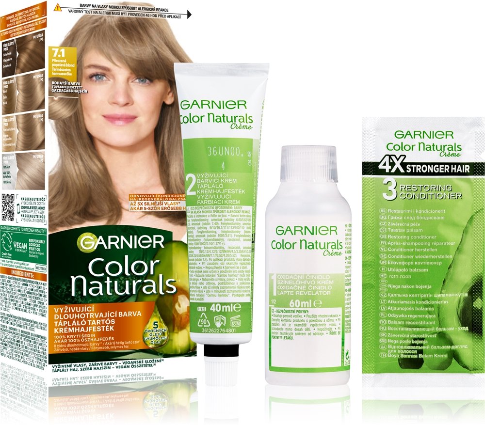 Garnier Color Naturals Creme teinte 7.1 Natural Ash Blonde 1 pcs 03Parapharm - Algérie, Beauté, Santé , Bien-être... Garnier Color Naturals Creme teinte 7.1 Natural Ash Blonde 1 pcs 03Parapharm - Algérie, Beauté, Santé , Bien-être...