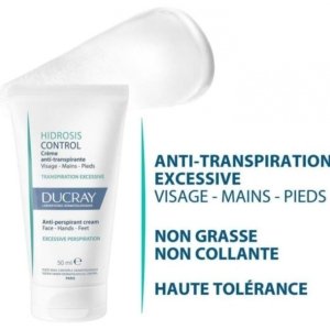 Ducray Hidrosis Control Crème Anti-Transpirante Visage – Mains – Pieds 50 ml 03Parapharm - Algérie, Beauté, Santé , Bien-être... Ducray Hidrosis Control Crème Anti-Transpirante Visage – Mains – Pieds 50 ml 03Parapharm - Algérie, Beauté, Santé , Bien-être...