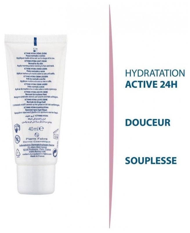 Ducray Ictyane Hydra Crème Légère Visage 40 ml 03Parapharm - Algérie, Beauté, Santé , Bien-être... Ducray Ictyane Hydra Crème Légère Visage 40 ml 03Parapharm - Algérie, Beauté, Santé , Bien-être...