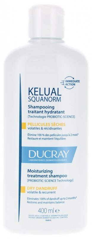 Ducray Kelual Squanorm Shampoing Traitant Hydratant Pellicules Sèches 400 ml 03Parapharm - Algérie, Beauté, Santé , Bien-être... Ducray Kelual Squanorm Shampoing Traitant Hydratant Pellicules Sèches 400 ml 03Parapharm - Algérie, Beauté, Santé , Bien-être...