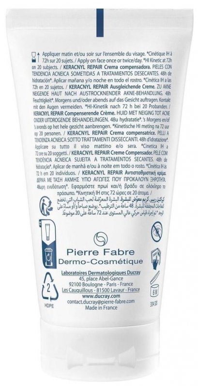 Ducray Keracnyl Repair Crème Compensatrice 50 ml 03Parapharm - Algérie, Beauté, Santé , Bien-être... Ducray Keracnyl Repair Crème Compensatrice 50 ml 03Parapharm - Algérie, Beauté, Santé , Bien-être...