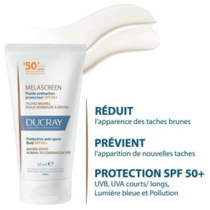 Ducray Melascreen Fluide Antitaches Protecteur SPF50+ 50 ml 03Parapharm - Algérie, Beauté, Santé , Bien-être...