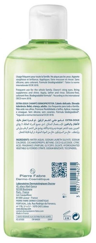 Ducray Shampoing Extra-Doux 400 ml 03Parapharm - Algérie, Beauté, Santé , Bien-être... Ducray Shampoing Extra-Doux 400 ml 03Parapharm - Algérie, Beauté, Santé , Bien-être...