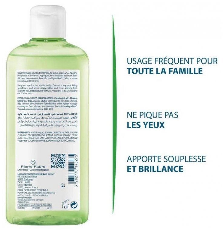 Ducray Shampoing Extra-Doux 400 ml 03Parapharm - Algérie, Beauté, Santé , Bien-être... Ducray Shampoing Extra-Doux 400 ml 03Parapharm - Algérie, Beauté, Santé , Bien-être...