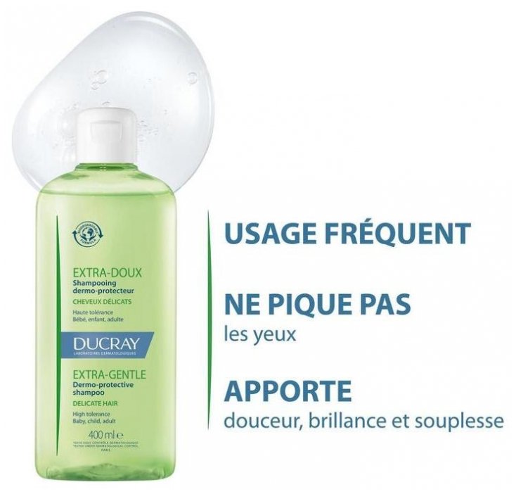 Ducray Shampoing Extra-Doux 400 ml 03Parapharm - Algérie, Beauté, Santé , Bien-être... Ducray Shampoing Extra-Doux 400 ml 03Parapharm - Algérie, Beauté, Santé , Bien-être...