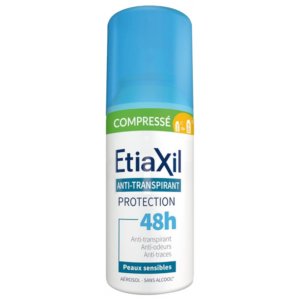 Etiaxil Anti-Transpirant Protection 48H Peaux Sensibles Aérosol Compressé 100 ml 03Parapharm - Algérie, Beauté, Santé , Bien-être...