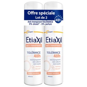 Etiaxil Anti-Transpirant Tolérance 48H Lot de 2 x 150 ml 03Parapharm - Algérie, Beauté, Santé , Bien-être...