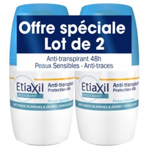 Etiaxil Déodorant Anti-Transpirant 48H Roll-on Lot de 2 x 50 ml 03Parapharm - Algérie, Beauté, Santé , Bien-être...