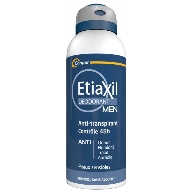 Etiaxil Déodorant Men Anti-Transpirant Contrôle 48H Aérosol 150 ml 03Parapharm - Algérie, Beauté, Santé , Bien-être... Etiaxil Déodorant Men Anti-Transpirant Contrôle 48H Aérosol 150 ml 03Parapharm - Algérie, Beauté, Santé , Bien-être...