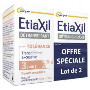 Etiaxil Détranspirant Tolérance Peaux Sensibles Roll-on Lot 2 x 15 ml 03Parapharm - Algérie, Beauté, Santé , Bien-être...