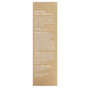 Mary & May  Vitamine C + Bifida, Lotion, 120 ml 03Parapharm - Algérie, Beauté, Santé , Bien-être...