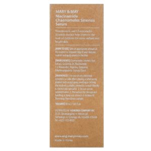 Mary & May  Niacinamide + Chaenomeles sinensis, Sérum, 30 ml 03Parapharm - Algérie, Beauté, Santé , Bien-être...
