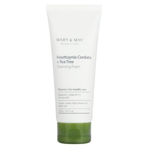 Mary & May  Houttuynia cordata + Tea tree, Mousse nettoyante, 150 ml 03Parapharm - Algérie, Beauté, Santé , Bien-être...
