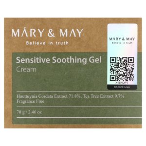 Mary & May  Gel-crème apaisant pour les peaux sensibles, 70 g 03Parapharm - Algérie, Beauté, Santé , Bien-être...