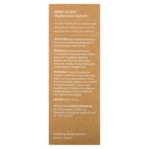 Mary & May  Sérum hyaluronique, 30 ml 03Parapharm - Algérie, Beauté, Santé , Bien-être...