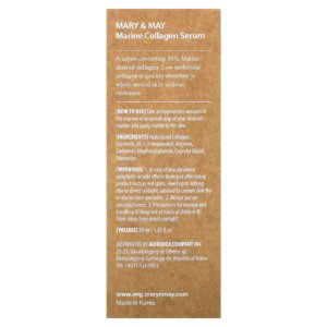 Mary & May Sérum au collagène marin, 30 ml 03Parapharm - Algérie, Beauté, Santé , Bien-être... Mary & May Sérum au collagène marin, 30 ml 03Parapharm - Algérie, Beauté, Santé , Bien-être...