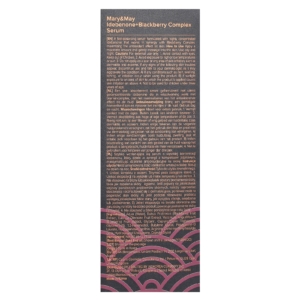 Mary & May  Édition Seoul, Sérum au complexe de mûre et d&rsquo;idébénone, 80 ml 03Parapharm - Algérie, Beauté, Santé , Bien-être...