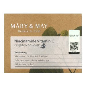 Mary & May Niacinamide et vitamine C, Masque de beauté illuminateur, 30 feuilles, 400 g 03Parapharm - Algérie, Beauté, Santé , Bien-être... Mary & May Niacinamide et vitamine C, Masque de beauté illuminateur, 30 feuilles, 400 g 03Parapharm - Algérie, Beauté, Santé , Bien-être...