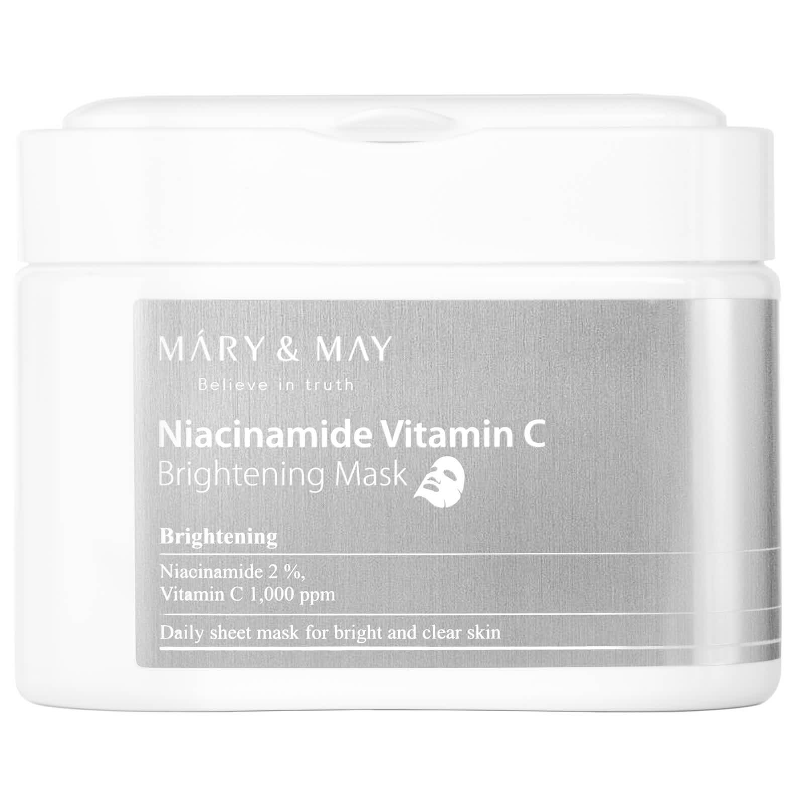 Mary & May Niacinamide et vitamine C, Masque de beauté illuminateur, 30 feuilles, 400 g 03Parapharm - Algérie, Beauté, Santé , Bien-être... Mary & May Niacinamide et vitamine C, Masque de beauté illuminateur, 30 feuilles, 400 g 03Parapharm - Algérie, Beauté, Santé , Bien-être...
