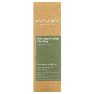 Mary & May  Houttuynia cordata + Tea tree, Mousse nettoyante, 150 ml 03Parapharm - Algérie, Beauté, Santé , Bien-être...