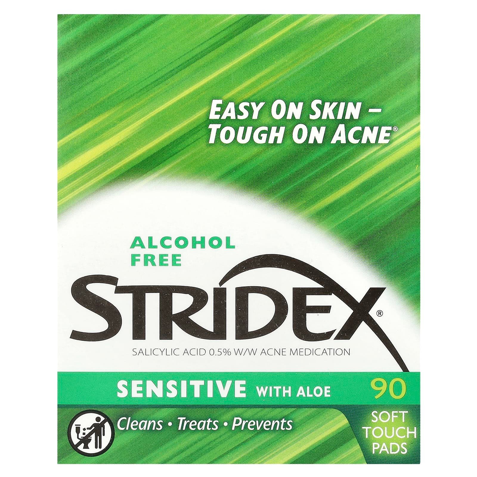 Stridex Sensible, Avec de l’aloès, Sans alcool, 90 cotons au toucher doux 03Parapharm - Algérie, Beauté, Santé , Bien-être... Stridex Sensible, Avec de l’aloès, Sans alcool, 90 cotons au toucher doux 03Parapharm - Algérie, Beauté, Santé , Bien-être...