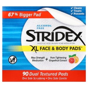 Stridex Serviettes XL pour le visage et le corps, Sans alcool, 90 serviettes à double texture 03Parapharm - Algérie, Beauté, Santé , Bien-être... Stridex Serviettes XL pour le visage et le corps, Sans alcool, 90 serviettes à double texture 03Parapharm - Algérie, Beauté, Santé , Bien-être...