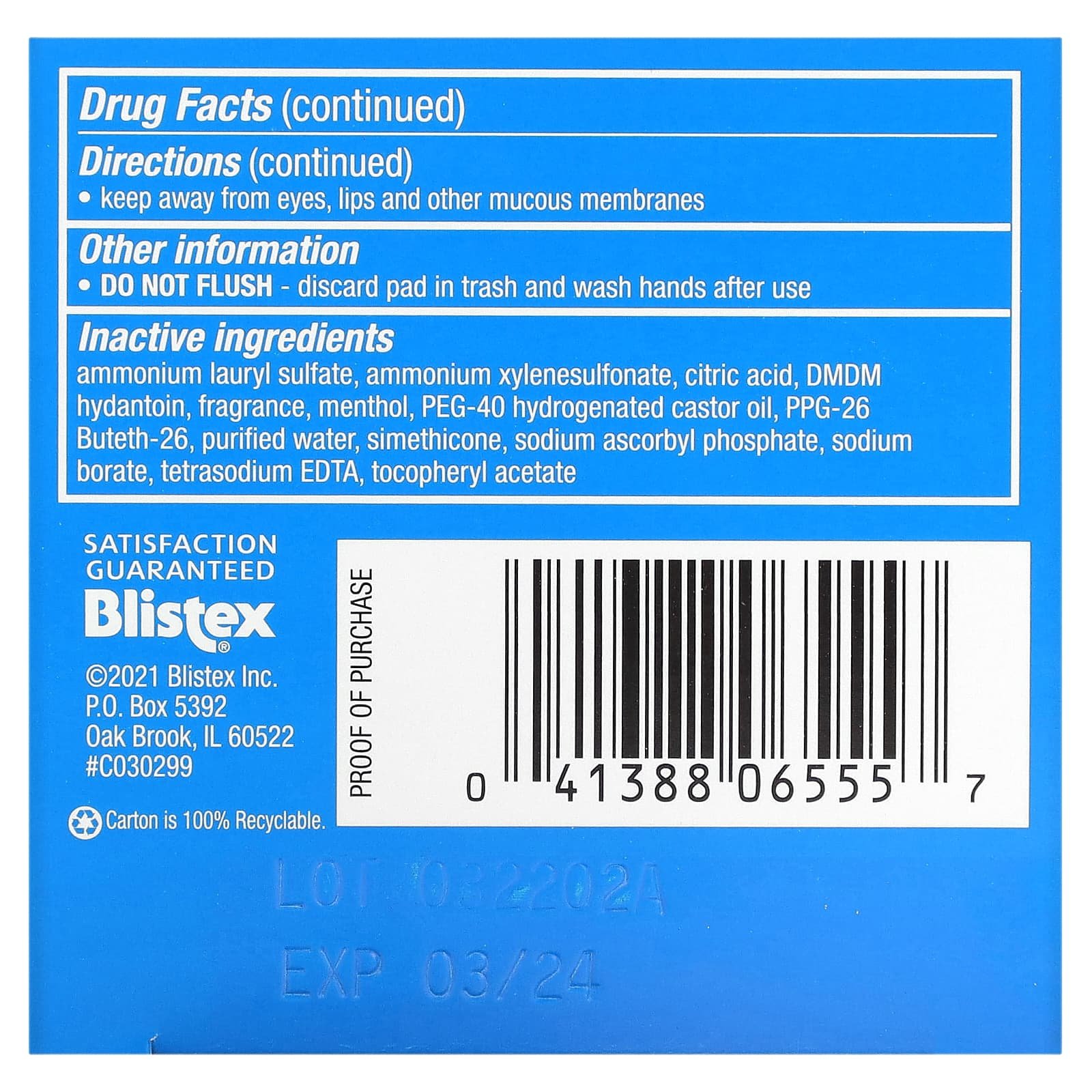 Stridex Contrôle de l’acné en une seule étape, sans alcool, 55 lingettes douces, 10,7 cm chacune 03Parapharm - Algérie, Beauté, Santé , Bien-être... Stridex Contrôle de l’acné en une seule étape, sans alcool, 55 lingettes douces, 10,7 cm chacune 03Parapharm - Algérie, Beauté, Santé , Bien-être...