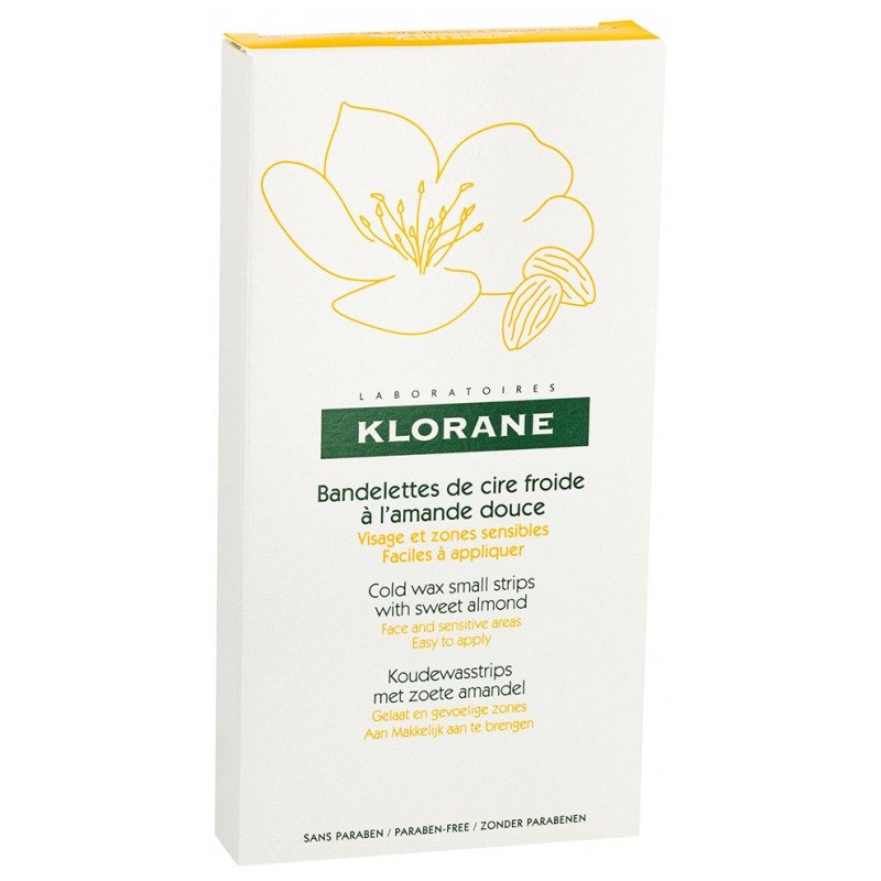 Klorane 6 Doubles Bandelettes de Cire Froide à l’Amande Douce 03Parapharm - Algérie, Beauté, Santé , Bien-être... Klorane 6 Doubles Bandelettes de Cire Froide à l’Amande Douce 03Parapharm - Algérie, Beauté, Santé , Bien-être...