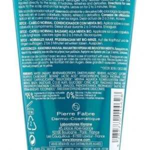 Klorane Détox – Cheveux Normaux Après-Shampoing à la Menthe Bio 150 ml 03Parapharm - Algérie, Beauté, Santé , Bien-être...