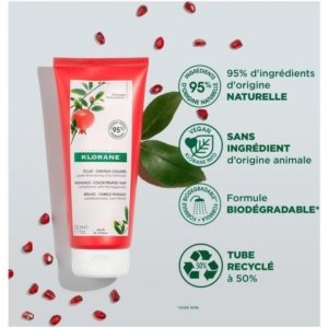 Klorane Éclat – Cheveux Colorés Après-Shampoing à la Grenade 200 ml 03Parapharm - Algérie, Beauté, Santé , Bien-être...