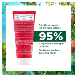 Klorane Éclat – Cheveux Colorés Après-Shampoing à la Grenade 200 ml 03Parapharm - Algérie, Beauté, Santé , Bien-être...