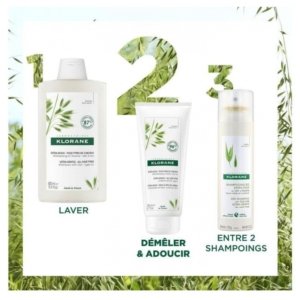 Klorane Extra-Doux – Tous Types de Cheveux Après-Shampoing à l&rsquo;Avoine 200 ml 03Parapharm - Algérie, Beauté, Santé , Bien-être...