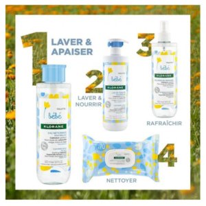 Klorane Bébé Eau Nettoyante sans Rinçage 500 ml 03Parapharm - Algérie, Beauté, Santé , Bien-être...