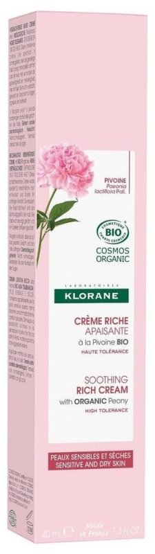 Klorane Crème Riche Apaisante à la Pivoine Bio 40 ml 03Parapharm - Algérie, Beauté, Santé , Bien-être... Klorane Crème Riche Apaisante à la Pivoine Bio 40 ml 03Parapharm - Algérie, Beauté, Santé , Bien-être...