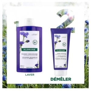 Klorane Déjaunissant – Cheveux Gris, Blonds Après-Shampoing à la Centaurée 200 ml 03Parapharm - Algérie, Beauté, Santé , Bien-être... Klorane Déjaunissant – Cheveux Gris, Blonds Après-Shampoing à la Centaurée 200 ml 03Parapharm - Algérie, Beauté, Santé , Bien-être...