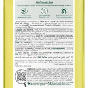 Klorane Légèreté – Cheveux Normaux à Gras Shampoing au Cédrat 400 ml 03Parapharm - Algérie, Beauté, Santé , Bien-être... Klorane Légèreté – Cheveux Normaux à Gras Shampoing au Cédrat 400 ml 03Parapharm - Algérie, Beauté, Santé , Bien-être...