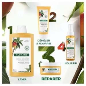 Klorane Masque Nutrition à la Mangue 150 ml 03Parapharm - Algérie, Beauté, Santé , Bien-être...