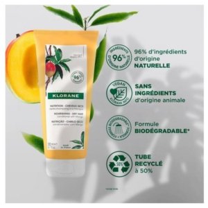 Klorane Nutrition – Cheveux Secs Après-Shampoing à la Mangue 200 ml 03Parapharm - Algérie, Beauté, Santé , Bien-être...
